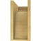 Ekena Millwork 7"W x 14"D x 14"H Classic Legacy Rough Cedar Woodgrain TimberThane Corbel, Primed Tan CORUR07X14X14LGYRCPR - alternate 5